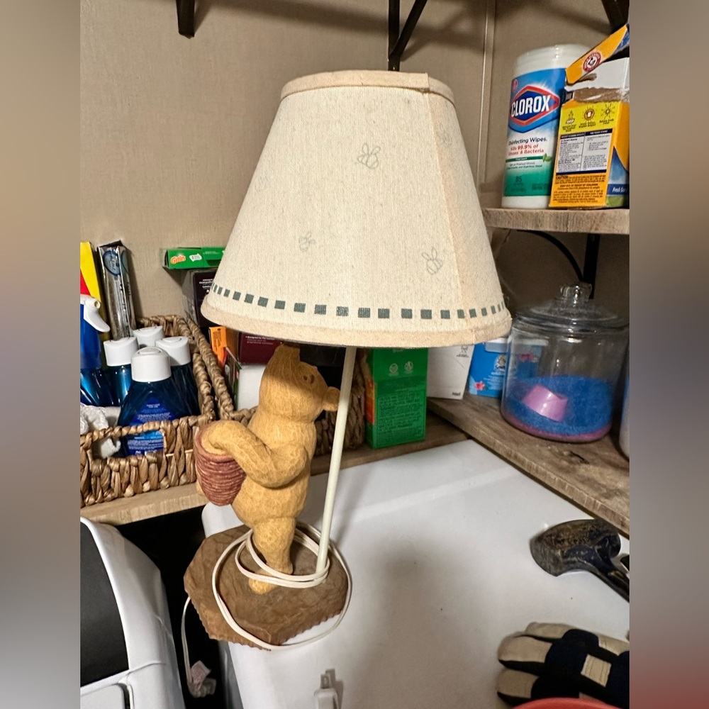 Vintage Winnie the Pooh lamps. $60.00 for both
